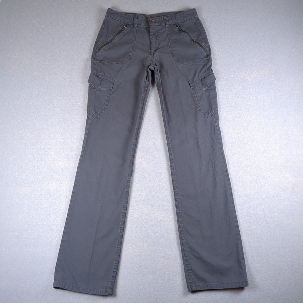 Patagonia Cargo Pants Womens 4 Gray Stretch All-Wear Lightweight Outdoors Canvas
